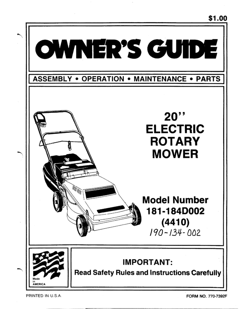 MTD 181-184D002 owner's guide