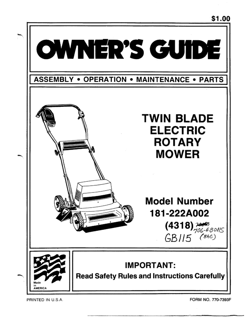 MTD 181-222A002 owner's guide