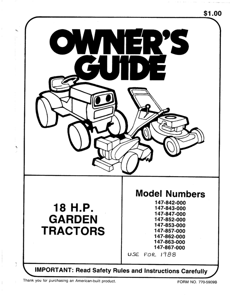 MTD 147-842-000 User manual