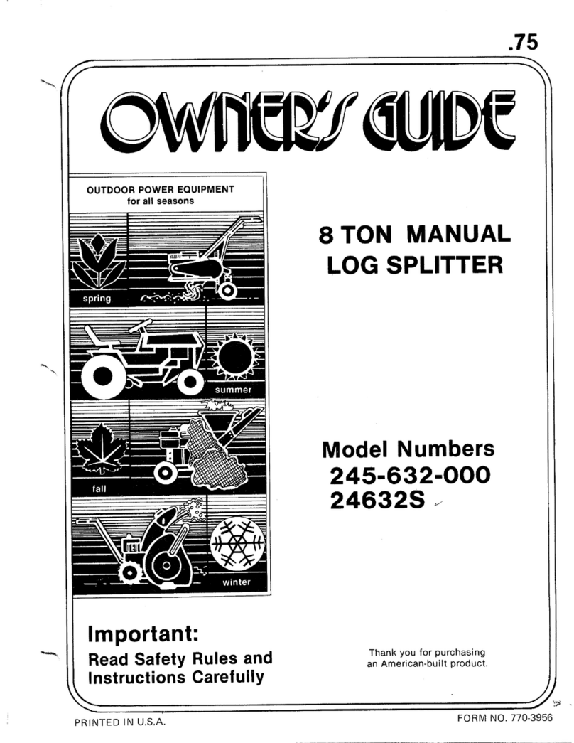 MTD 245-632-000 User manual