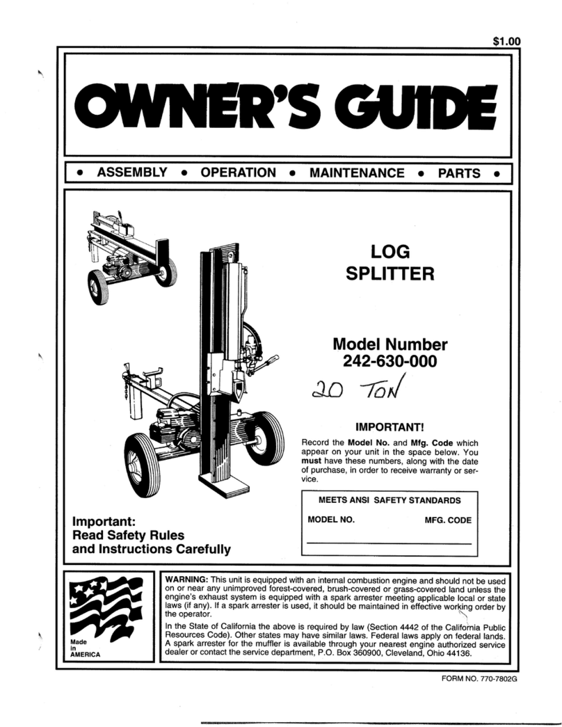 MTD 242-630-000 owner's guide