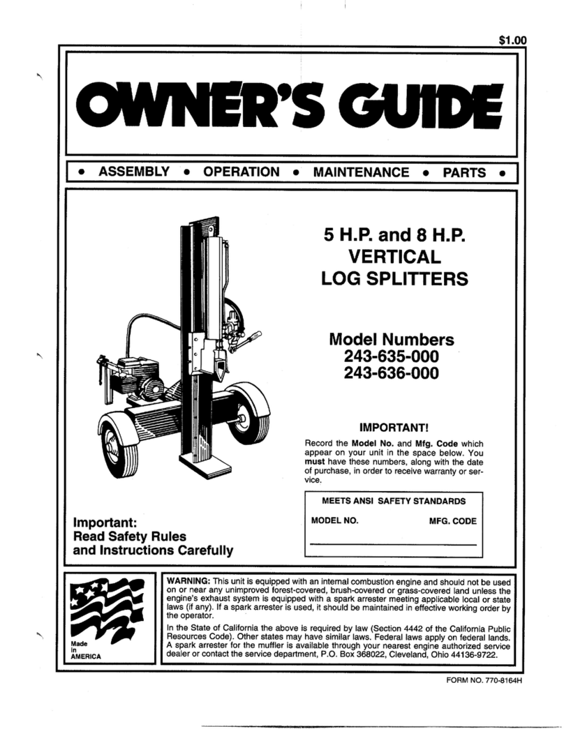 MTD 243-635-000 User manual