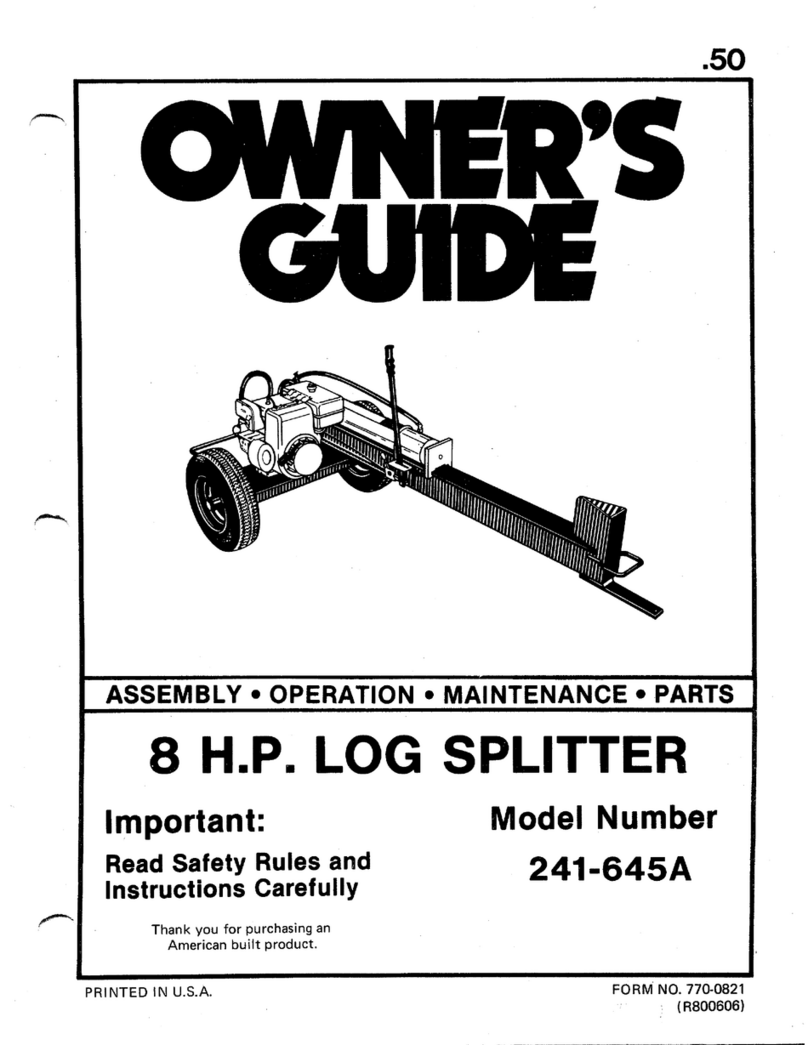 MTD 241-645A User manual