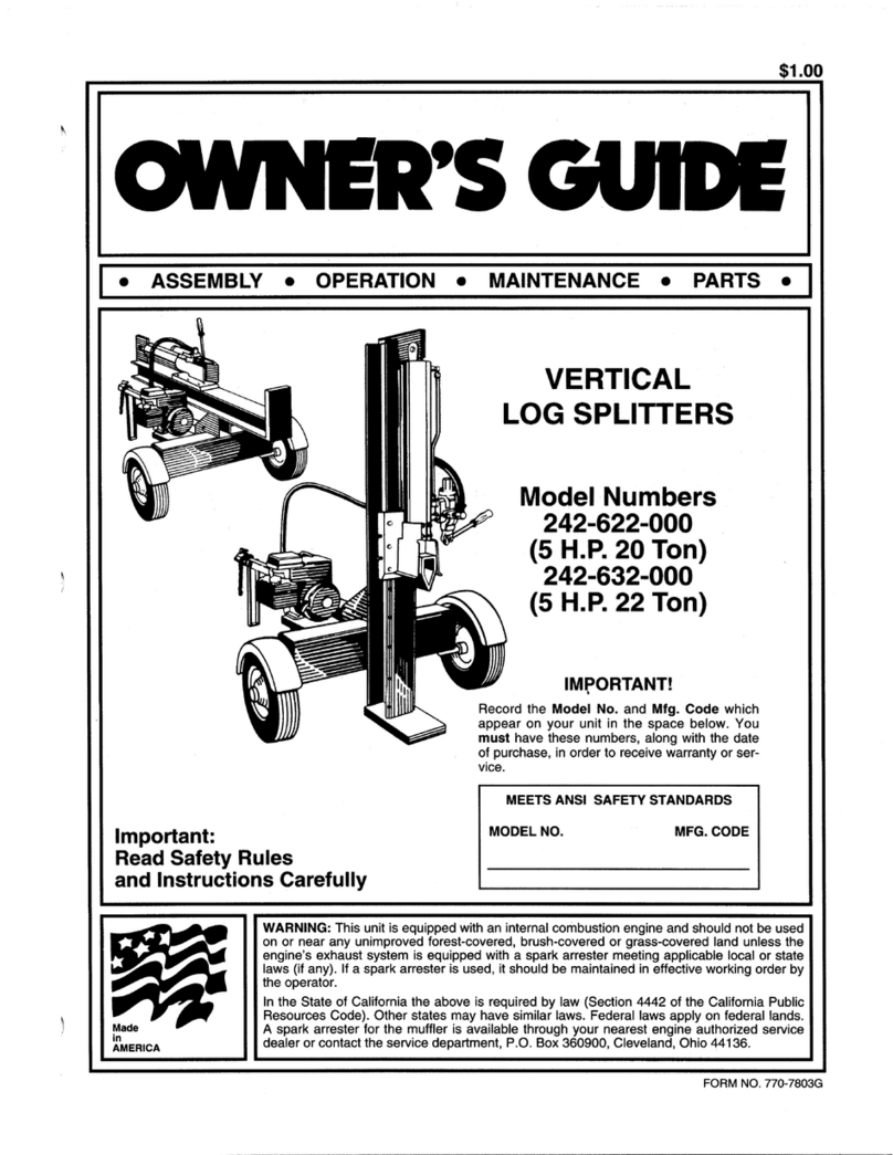 MTD 242-622-000 owner's guide