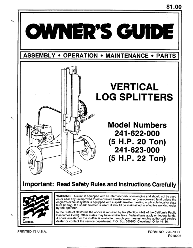 MTD 241-622-000 owner's guide