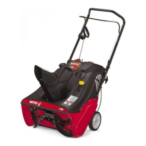 MTD 140 Series User manual