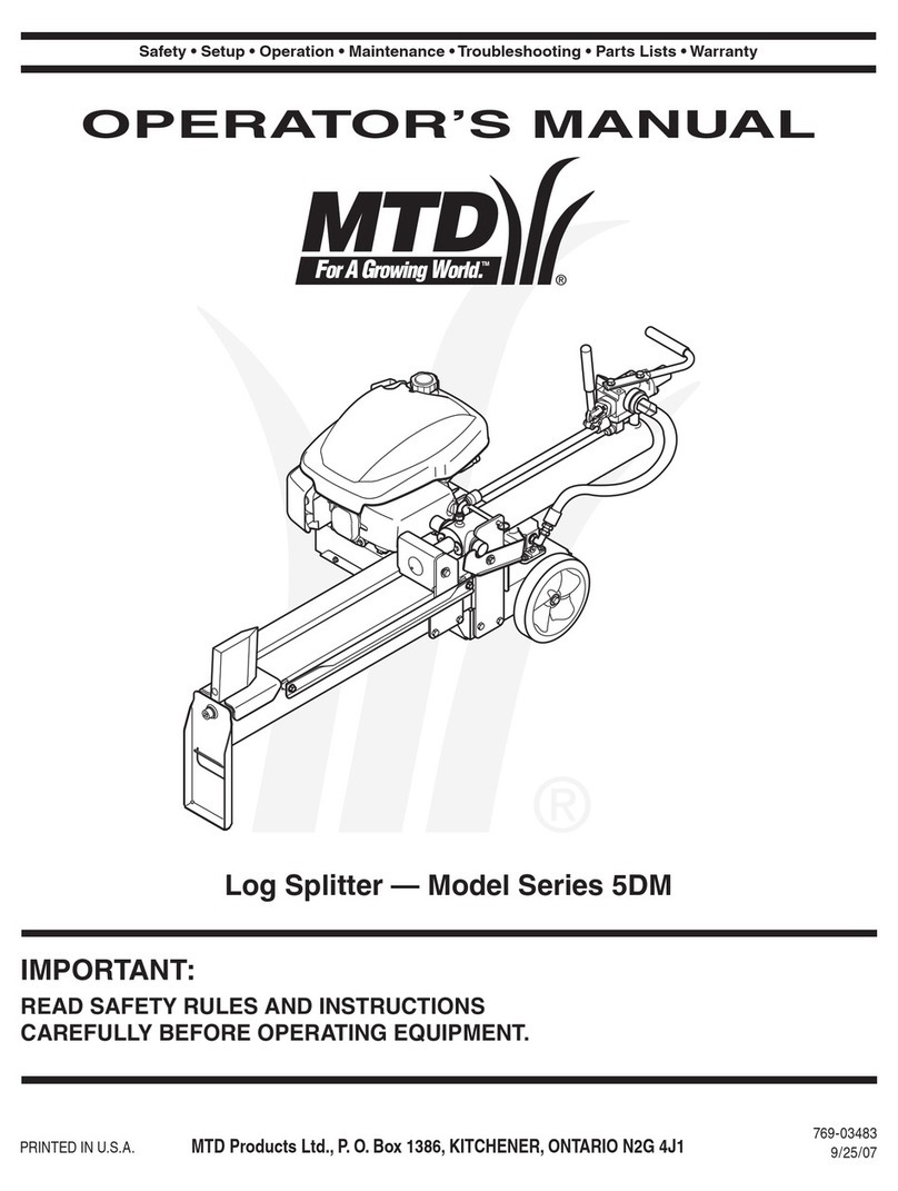MTD 5DM Series Operator's manual