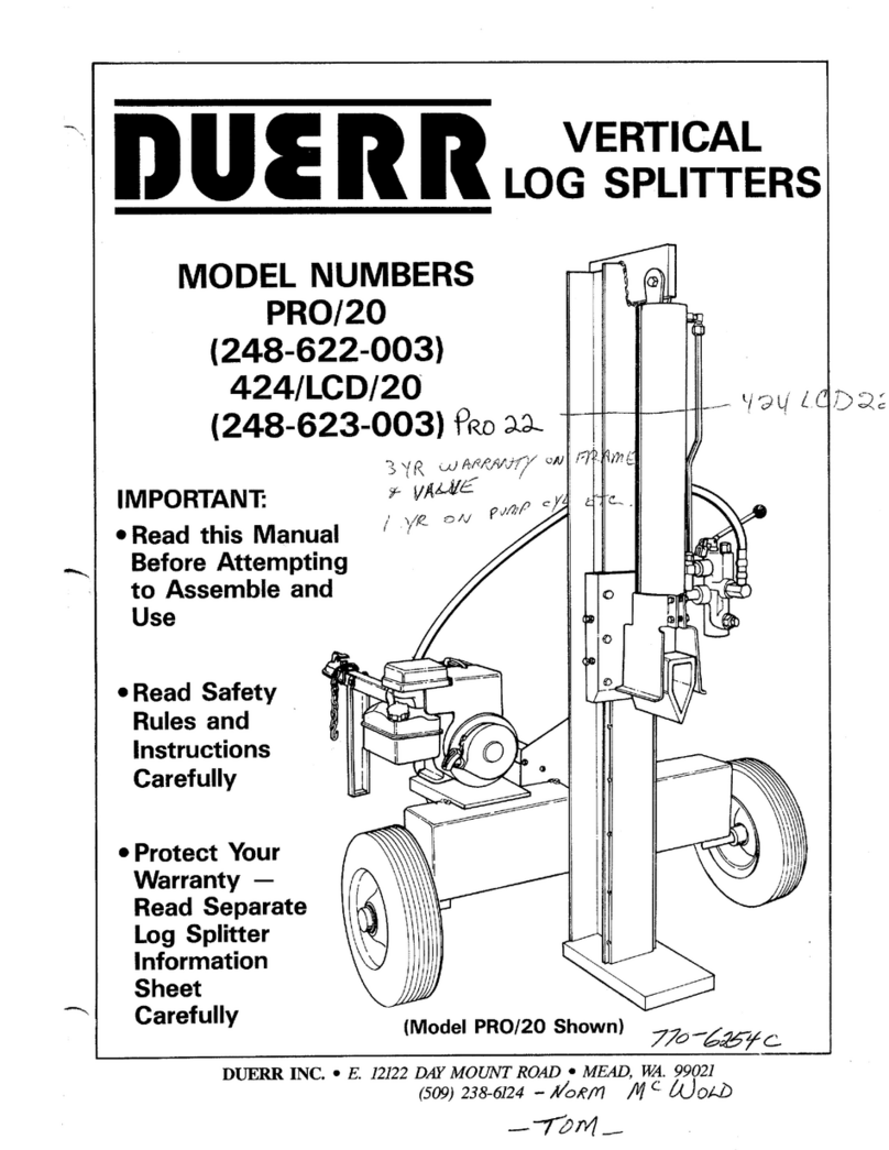 DUERR Duerr 248-622-003 instruction manual
