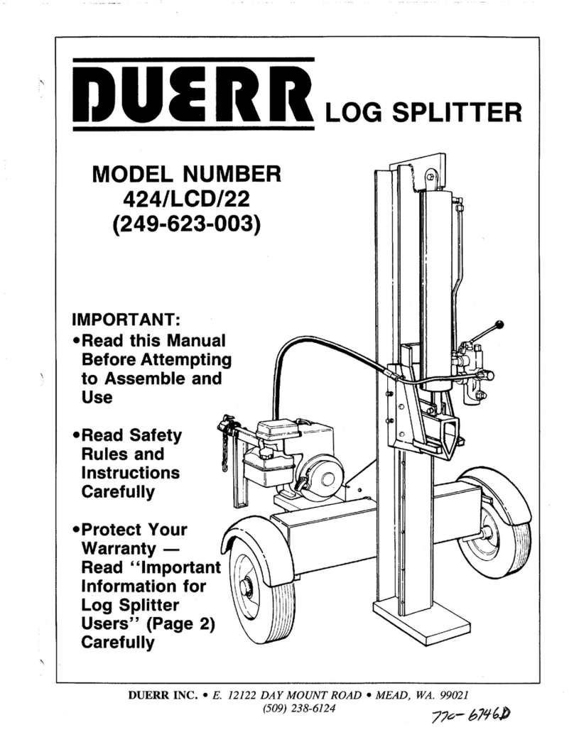 DUERR 249-623-003 owner's manual