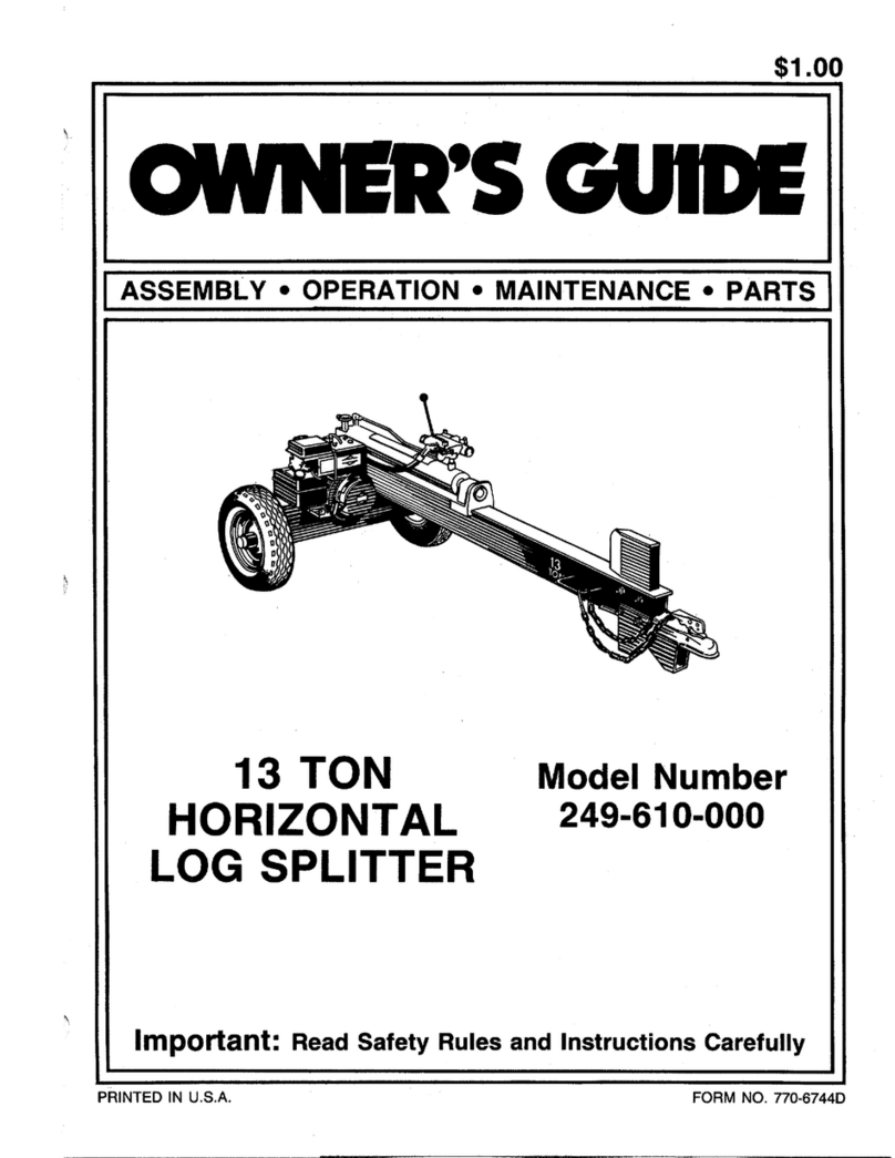 MTD 249-610-000 owner's guide