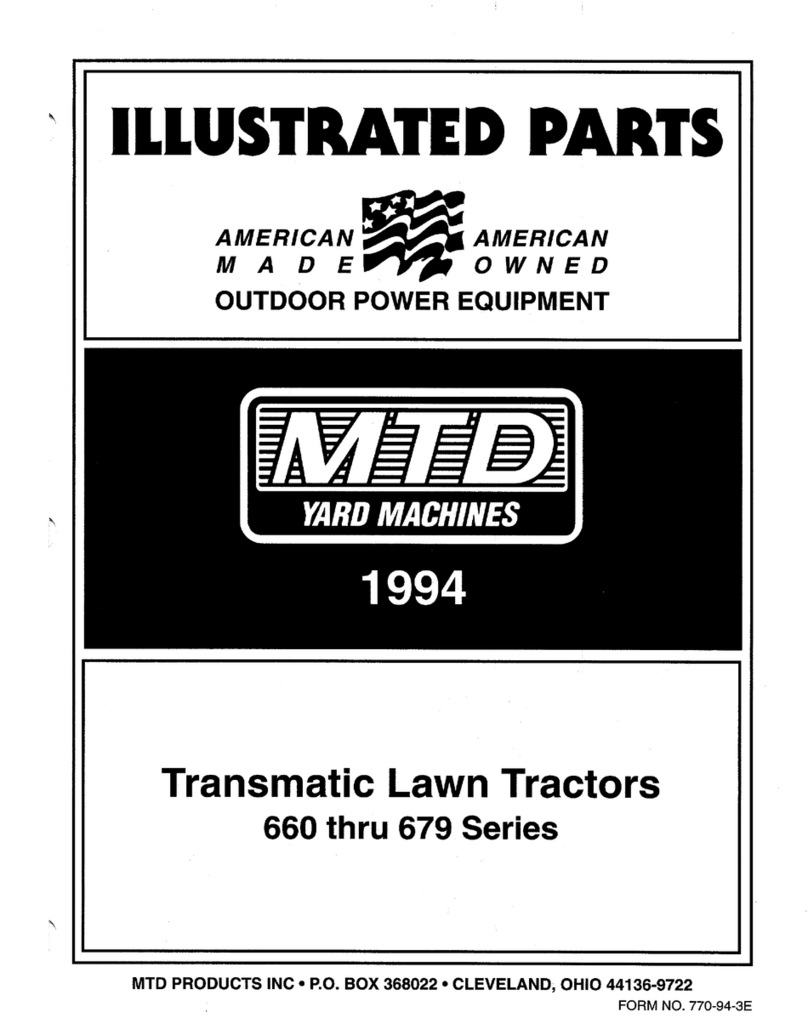 MTD 660 thru 679 Setup guide