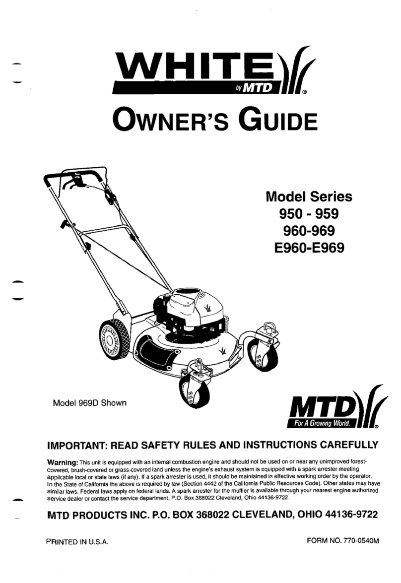 White 950-959 Series User manual White 950-959 Series User manual