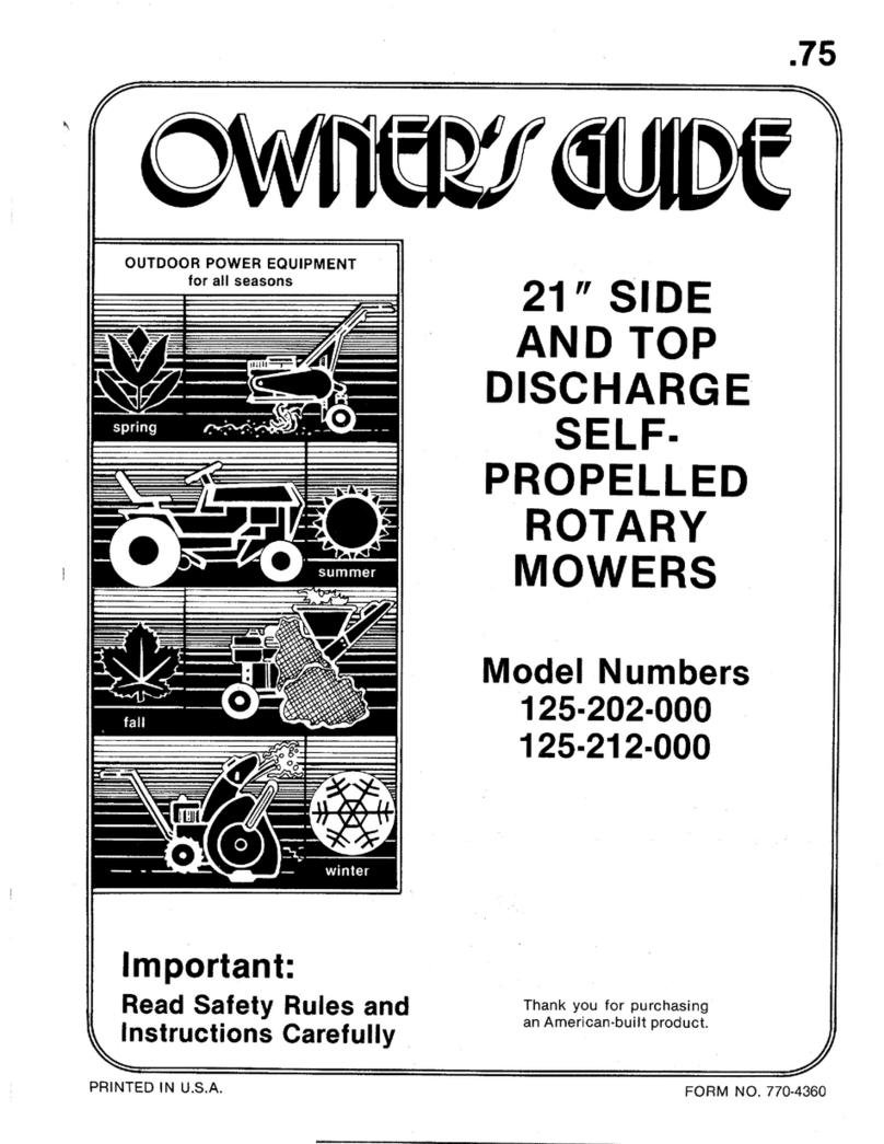 MTD 125-202-000 User manual