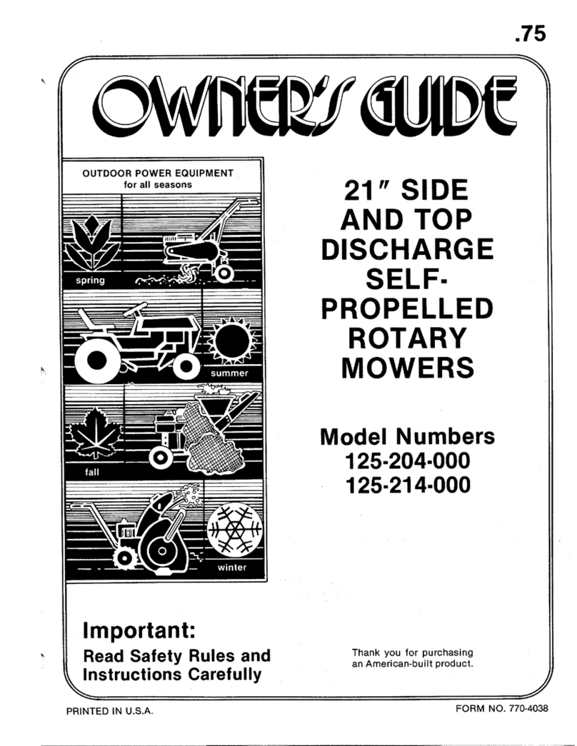 MTD 125-214-000 User manual