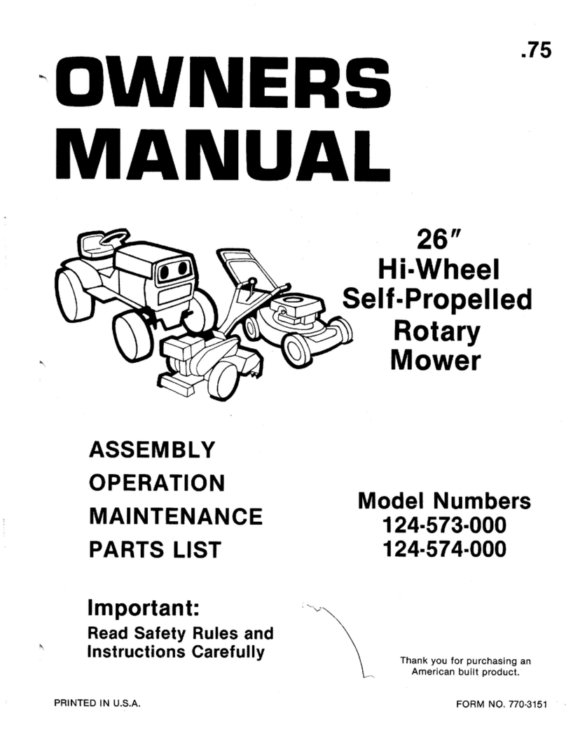 MTD 124-573-000 owner's manual
