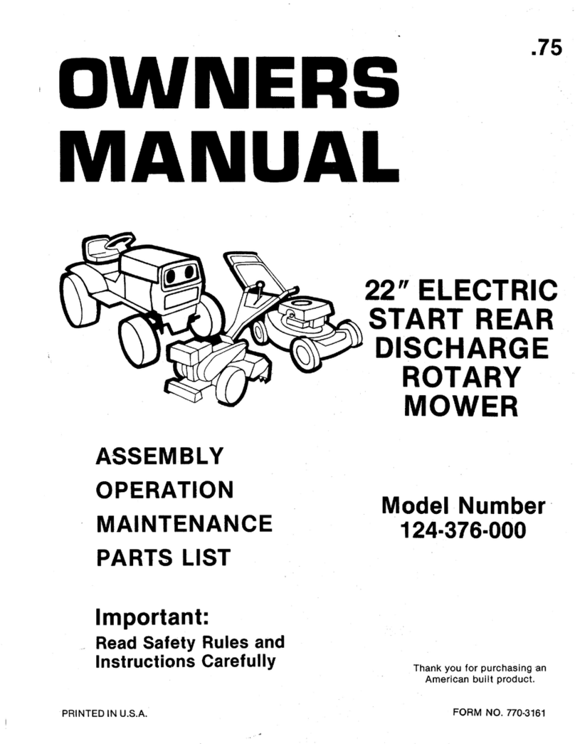 MTD 124-376-000 owner's manual