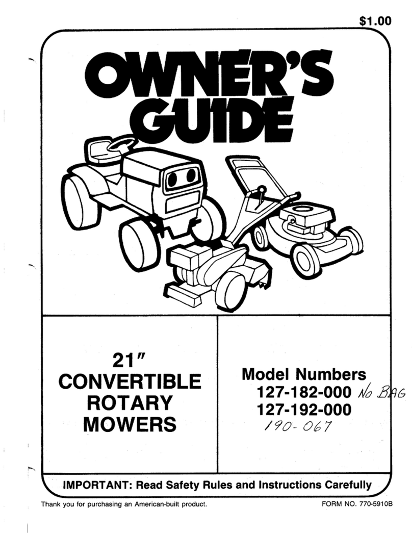 MTD 127-192-000 owner's guide