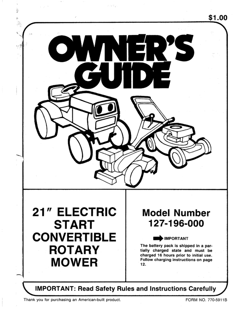 MTD 127-196-000 User manual