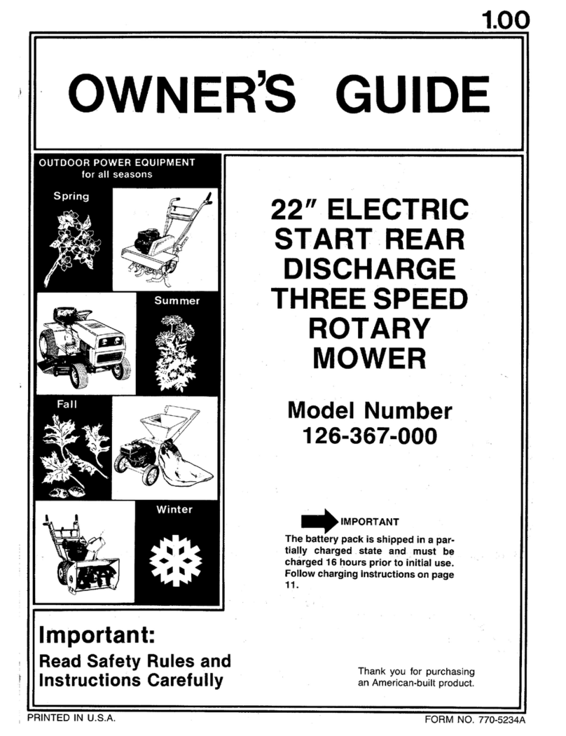 MTD 126-367-000 User manual