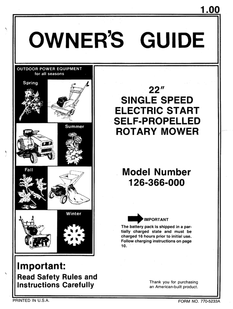 MTD 126-366-000 User manual