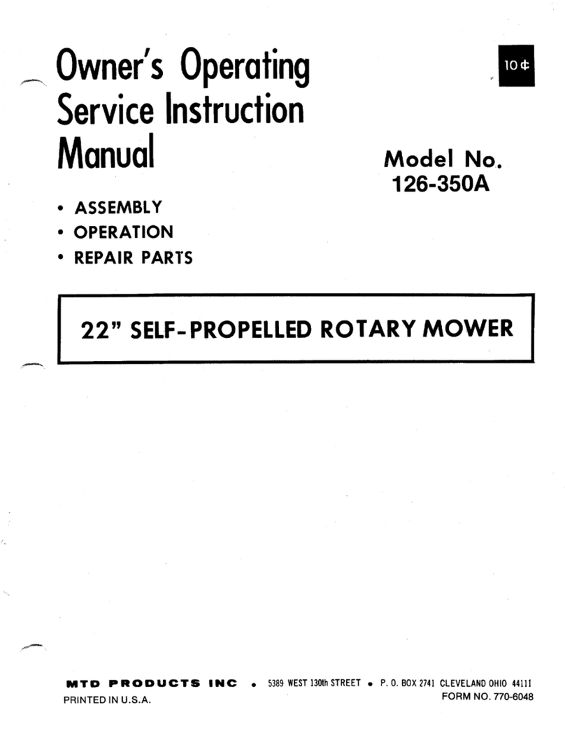 MTD 126-350A Manual