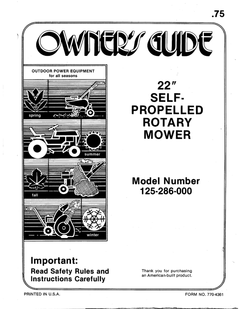 MTD 125-286-000 User manual