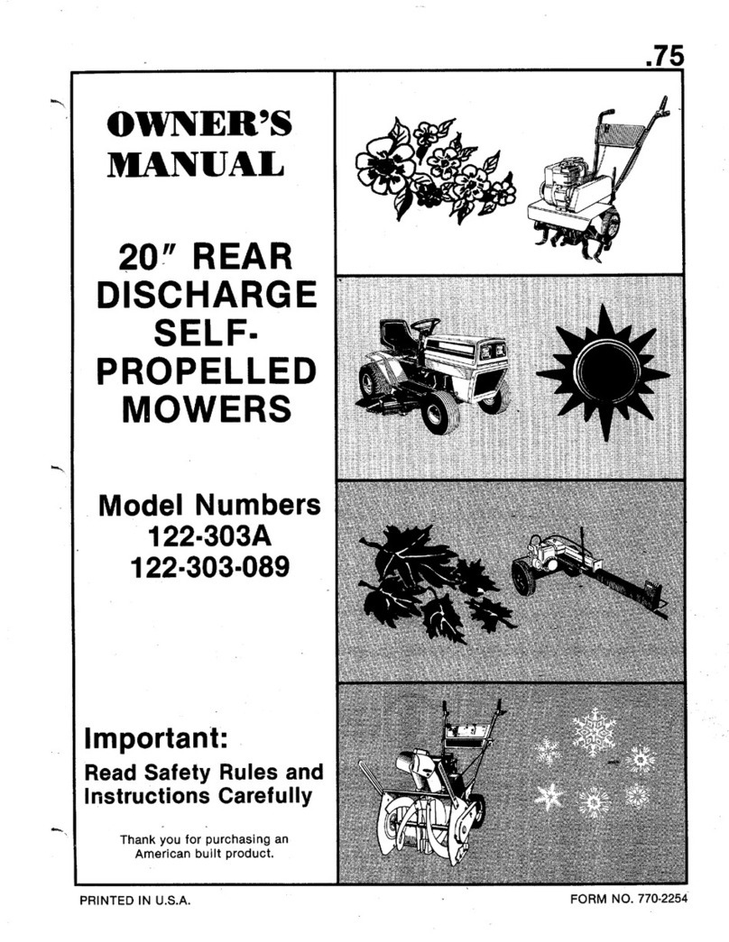 MTD 122-303-089 User manual
