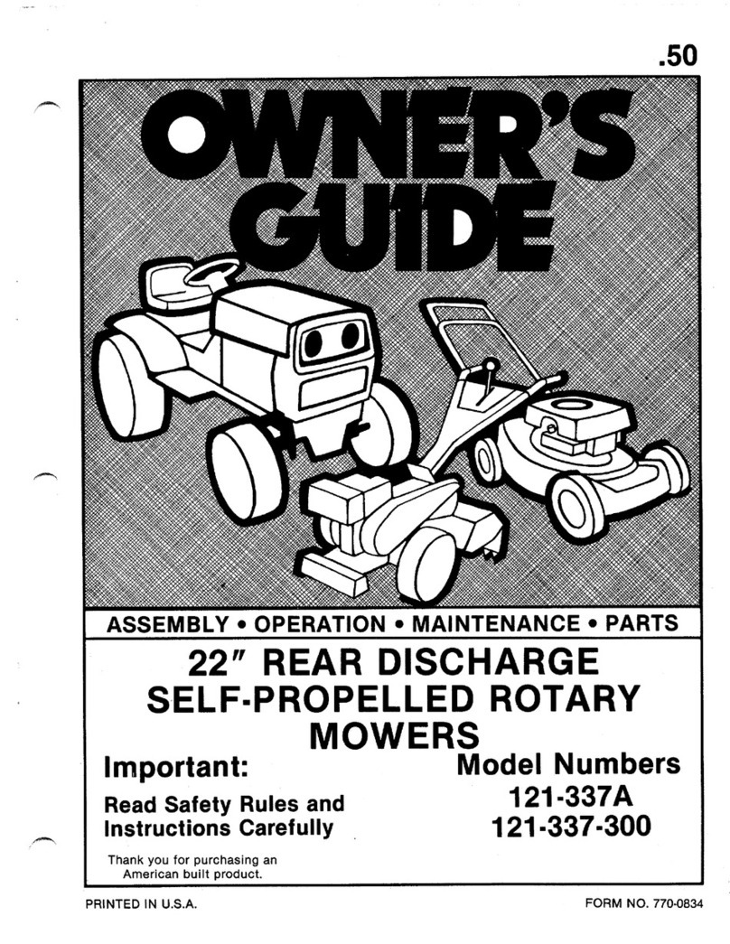 MTD 121-337-300 User manual