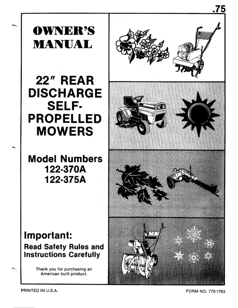 MTD 122-375A owner's manual