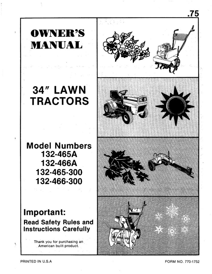 MTD 132-465-300 User manual