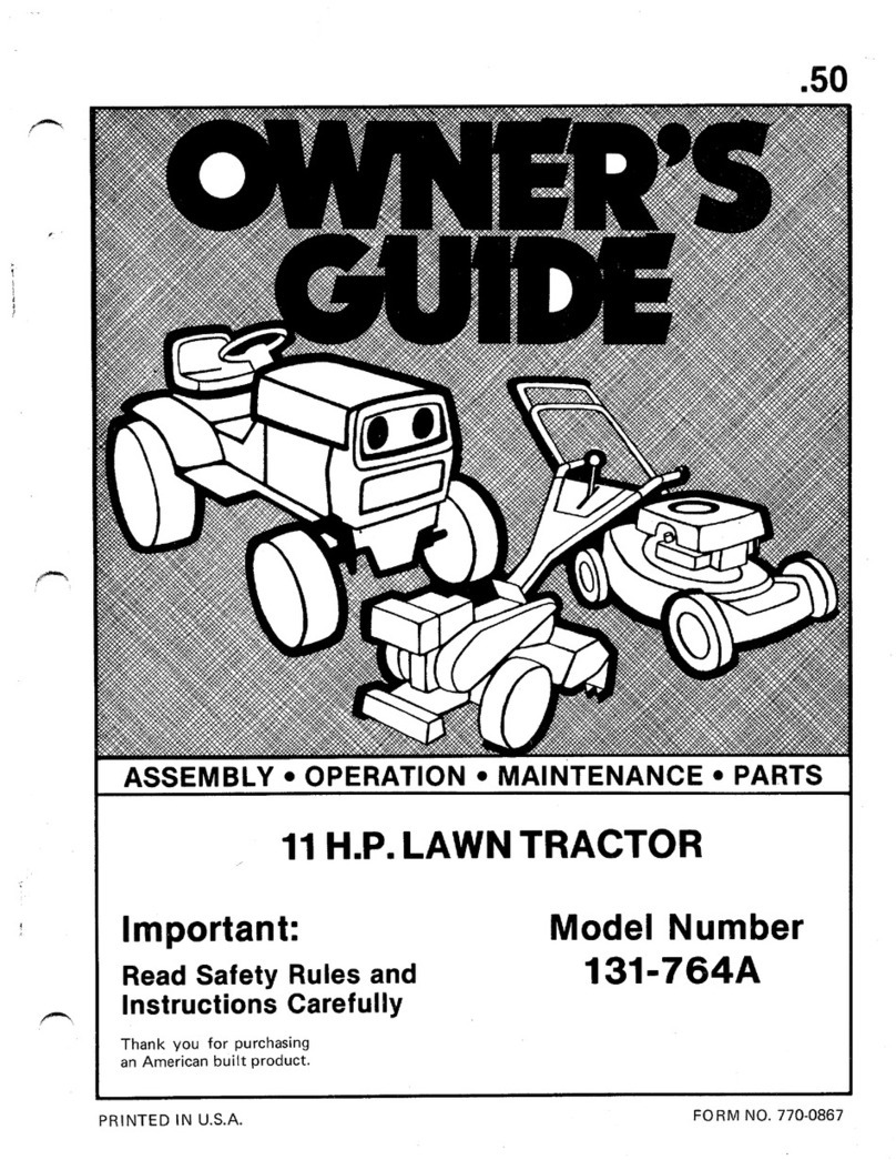 MTD 131-764A owner's guide