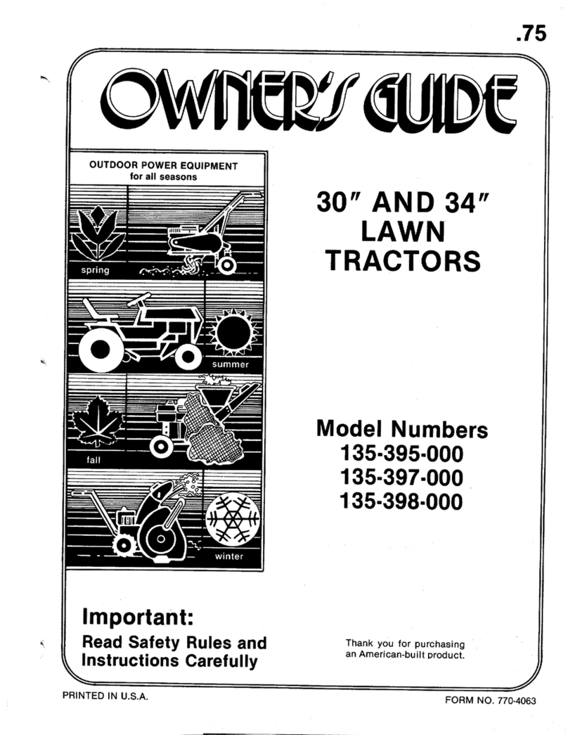 MTD 135-395-000 owner's guide