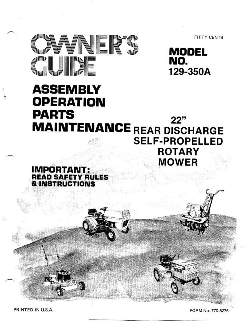 MTD 129-350A owner's guide MTD 129-350A owner's guide