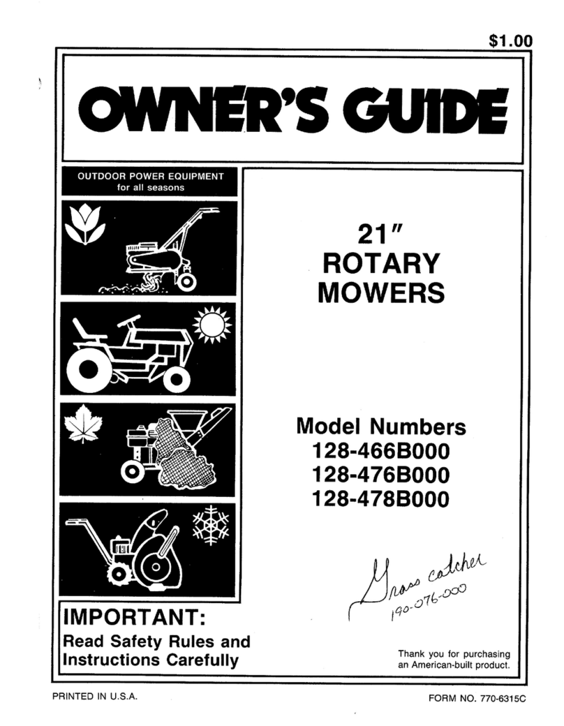 MTD 128-466B000 owner's guide