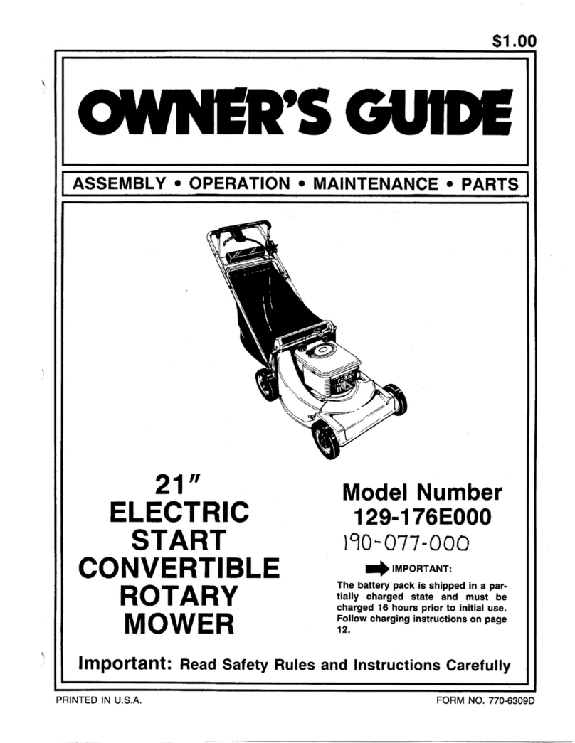 MTD 129-176E000 User manual