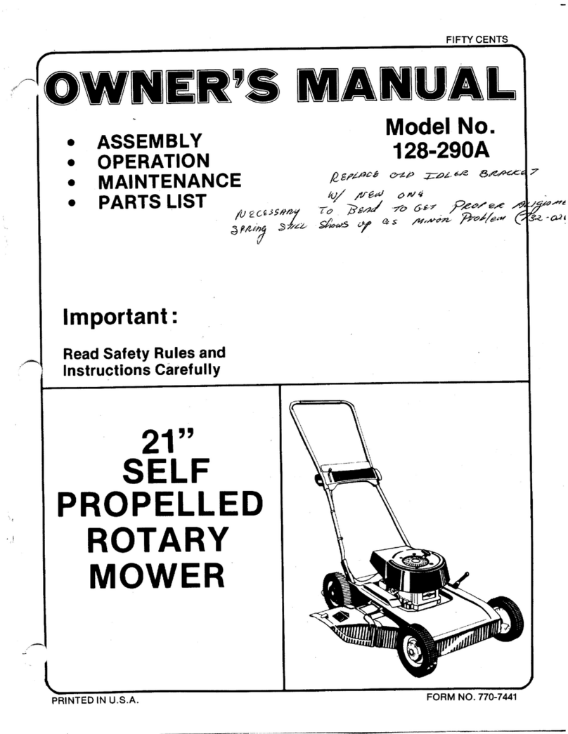 MTD 128-290A User manual MTD 128-290A User manual
