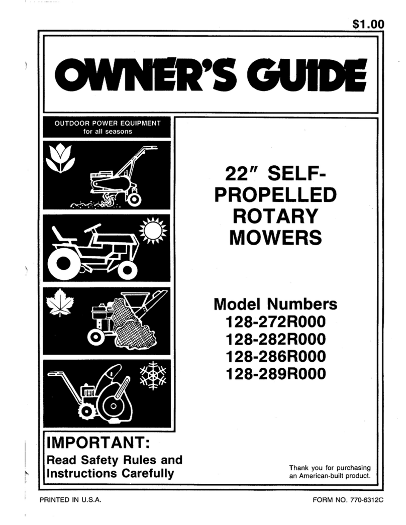 MTD 128-282R000 User manual