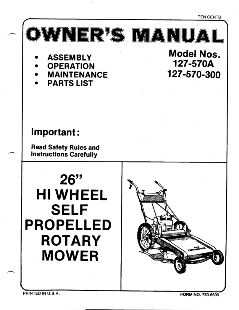 MTD 127-570-300 User manual