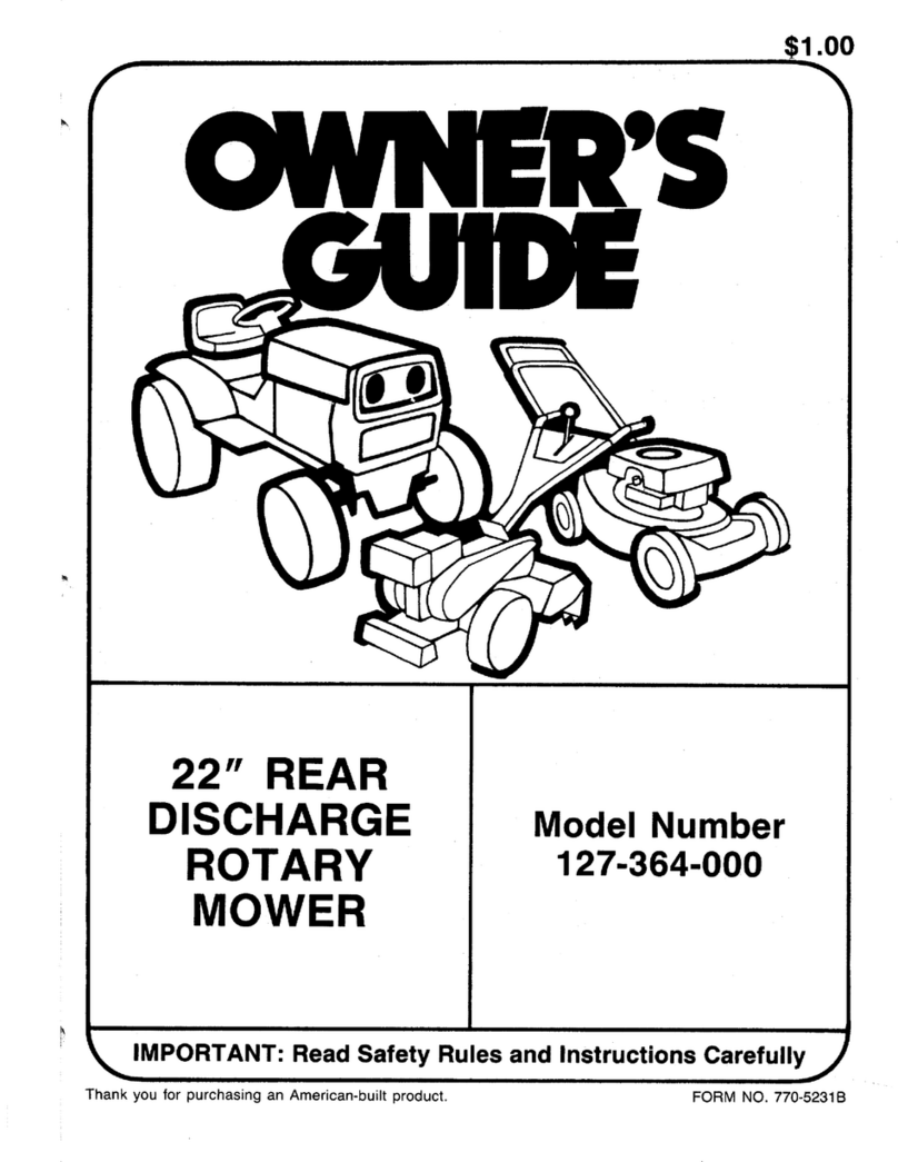MTD 127-364-000 User manual