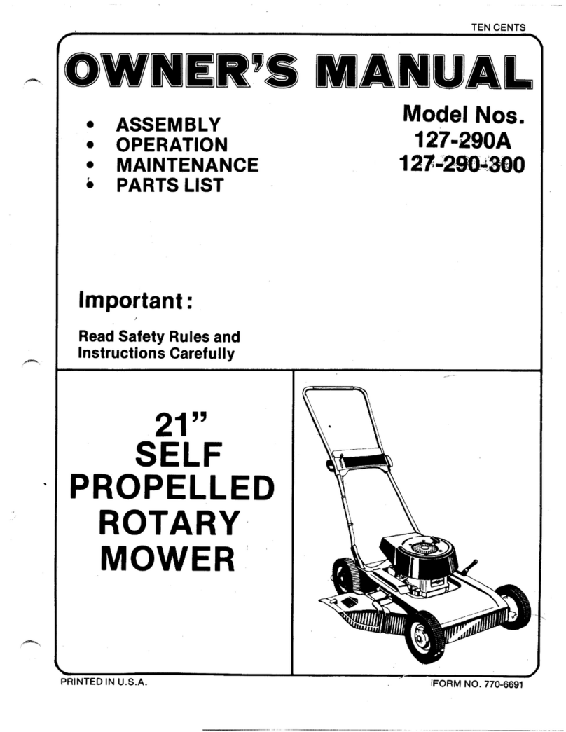 MTD 127-290-300 User manual