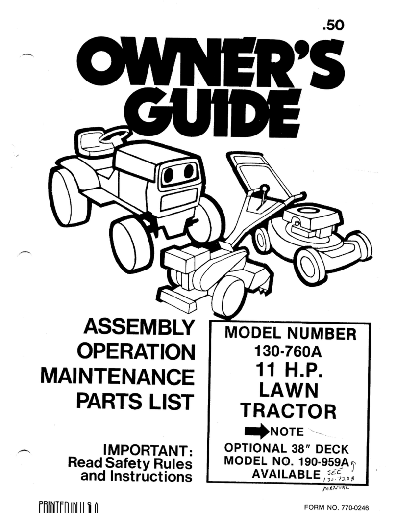 MTD 130-760A owner's guide