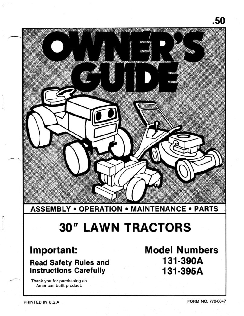 MTD 131-395A User manual