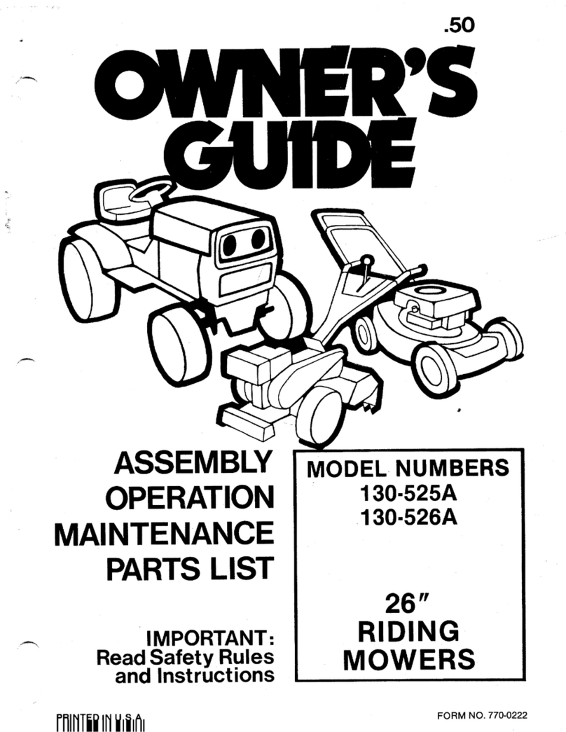 MTD 130-525A owner's guide