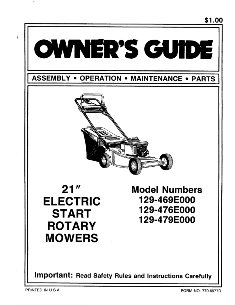 MTD 129-469E000 owner's guide