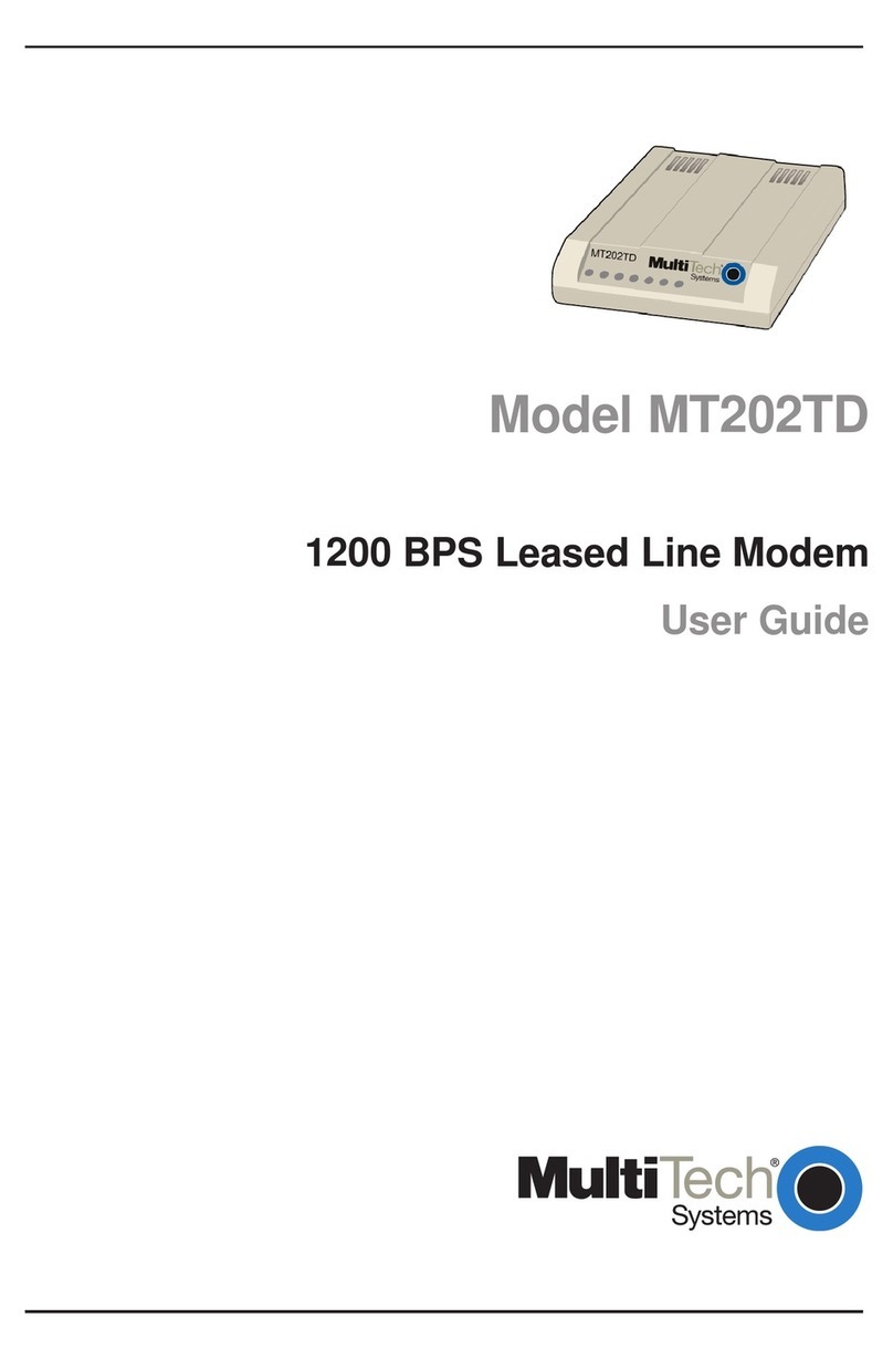 Multitech MT202TD User manual