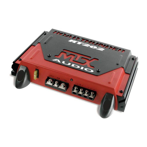 MTX RT202 RT404 User manual MTX RT202 RT404 User manual