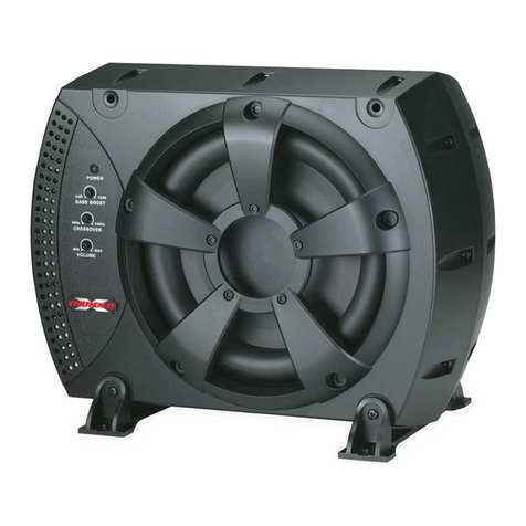 MTX ThunderLink XT110P User manual