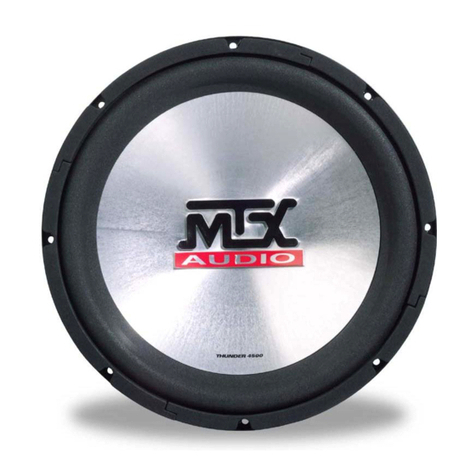 MTX Thunder T4510-44 User manual