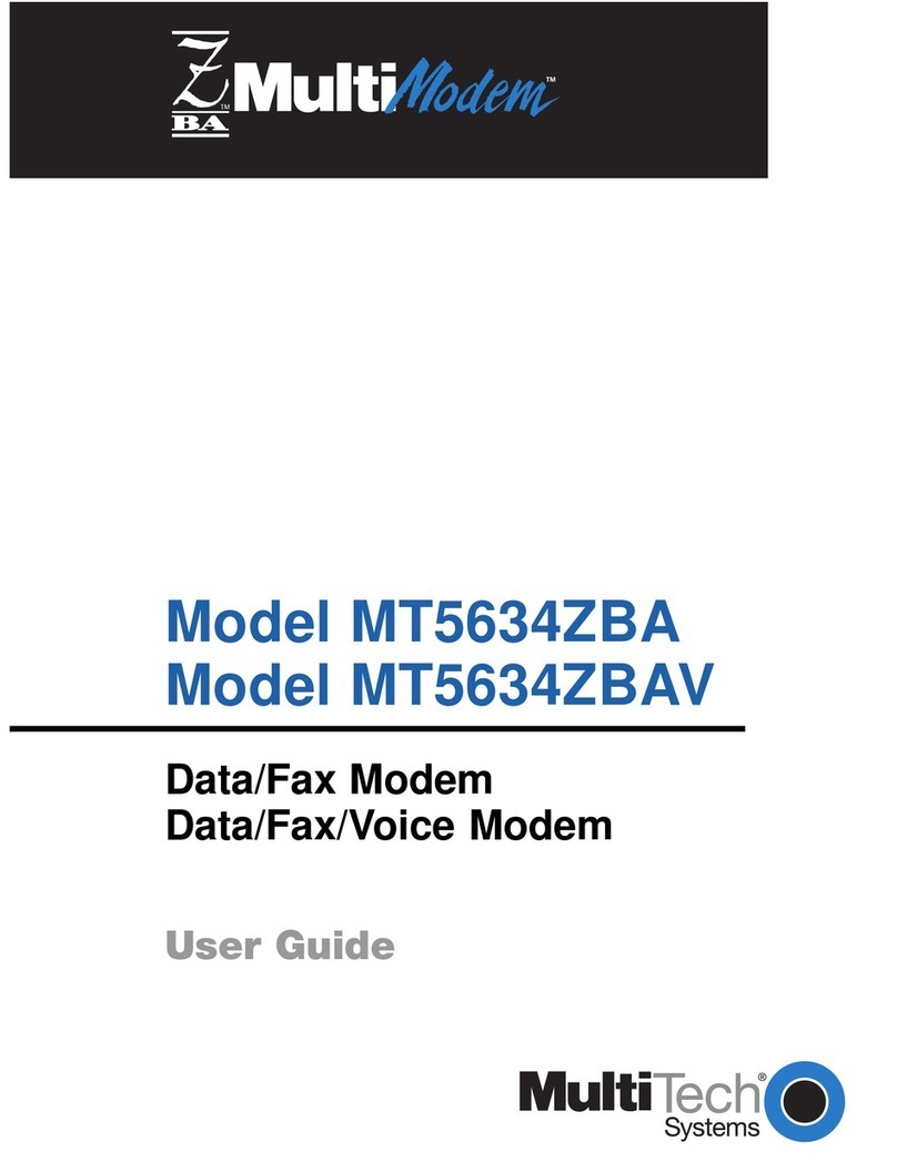 MultiModem MT5634ZBA user guide