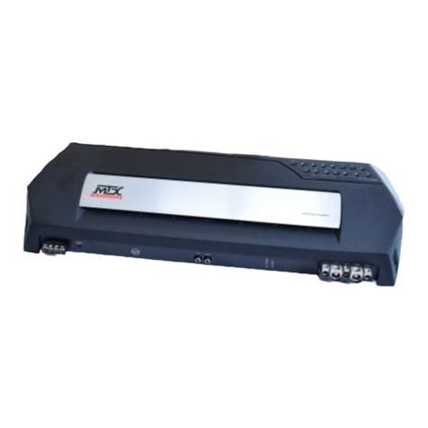 MTX Thunder TA91002 User manual MTX Thunder TA91002 User manual
